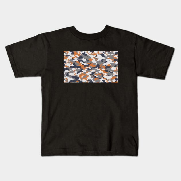 ROCK CAMO Kids T-Shirt by Bombastik